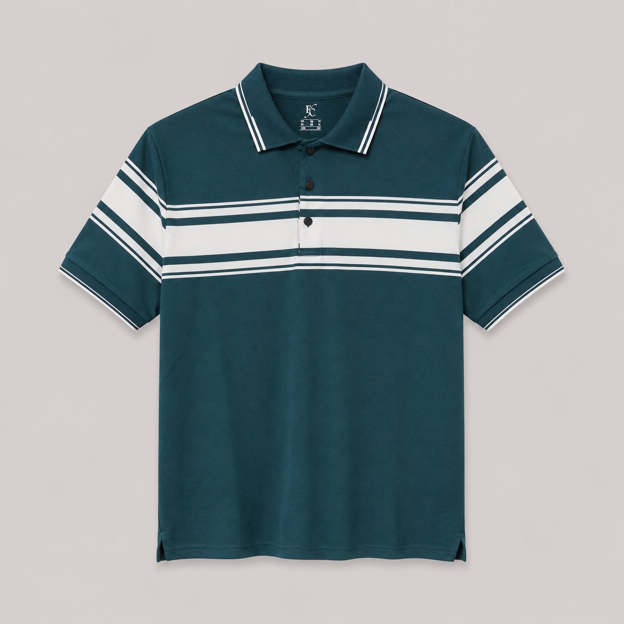 Chest Band Polo – Teal